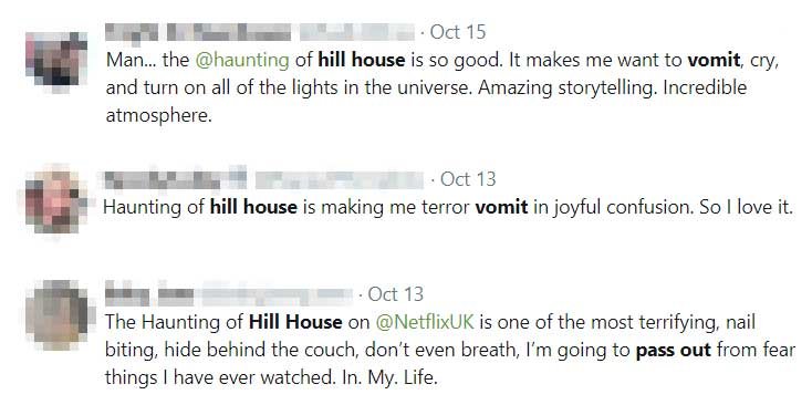 Tweets About The Haunting Of Hill House