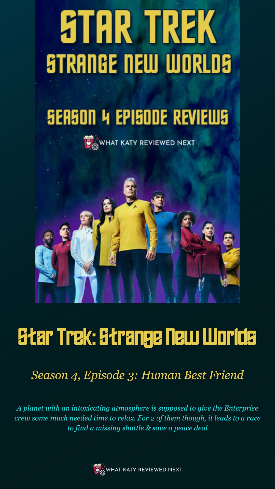 Star Trek: Strange New Worlds S04E03 — Human Best Friend Film Review