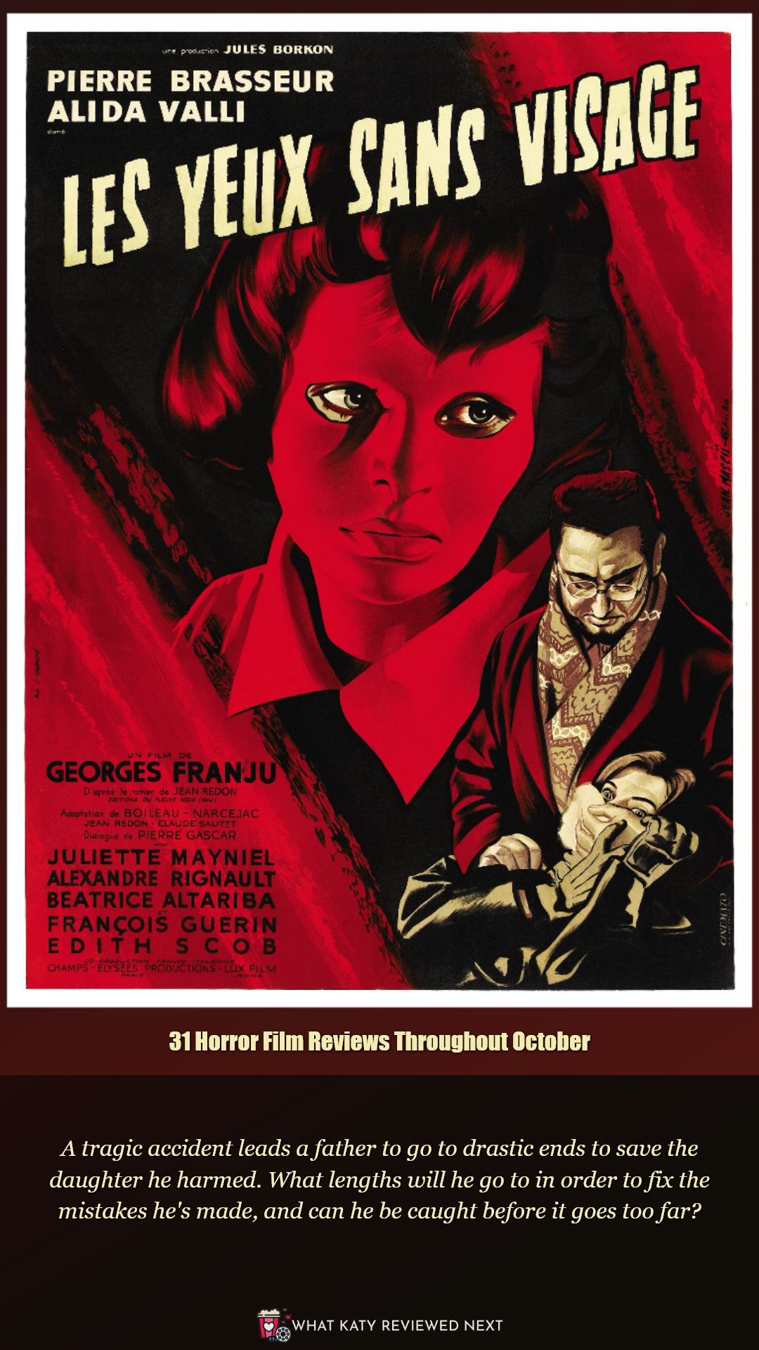 Eyes Without a Face (Les Yeux Sans Visage) Film Review